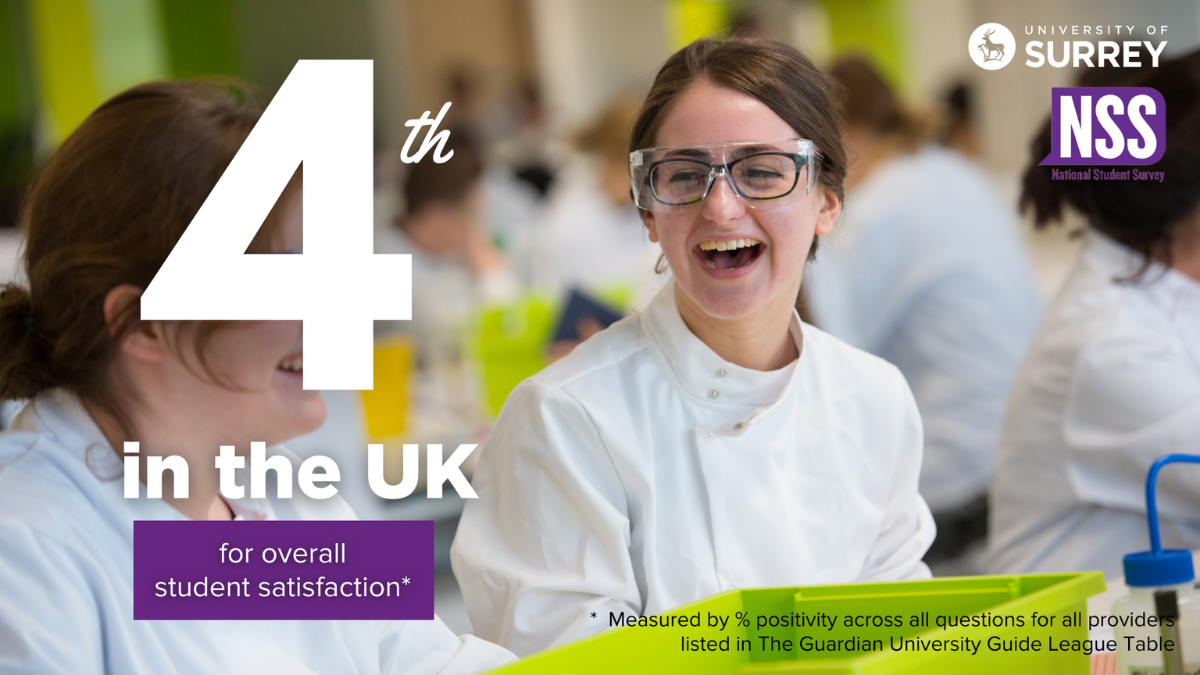University of Surrey cements its top 10 position for student ...